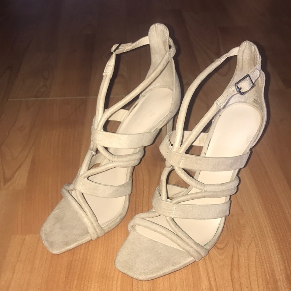 ZARA WRAPAROUND HIGH HEEL SANDALS SIZE EU 7